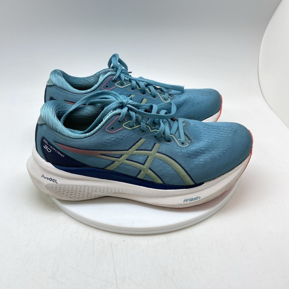 Asics Sneakers Womens 8.5 Gel Kayano 30 1012B357 Blue Running Gym Shoes